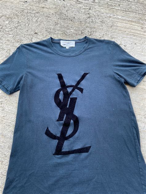 ysl logo mens shirt|YSL t shirt price.